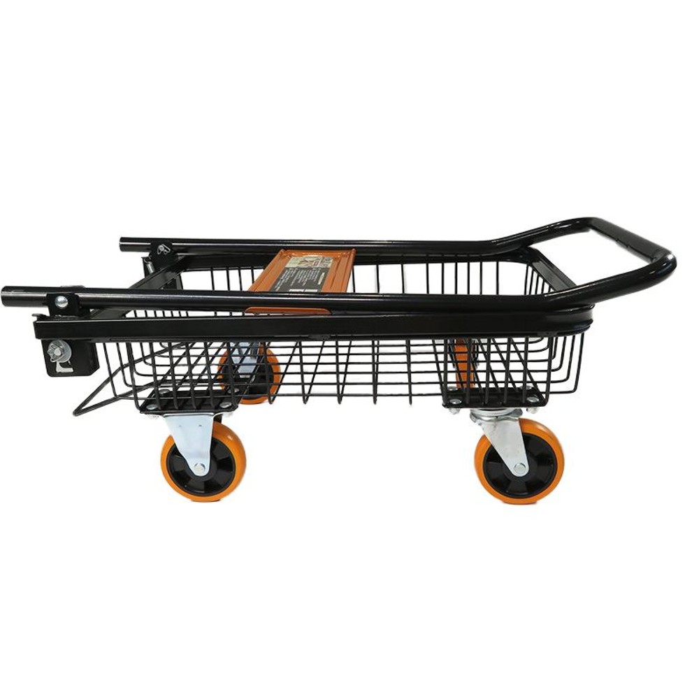 バスケット台車　60ｋｇ, 黒, 60kg