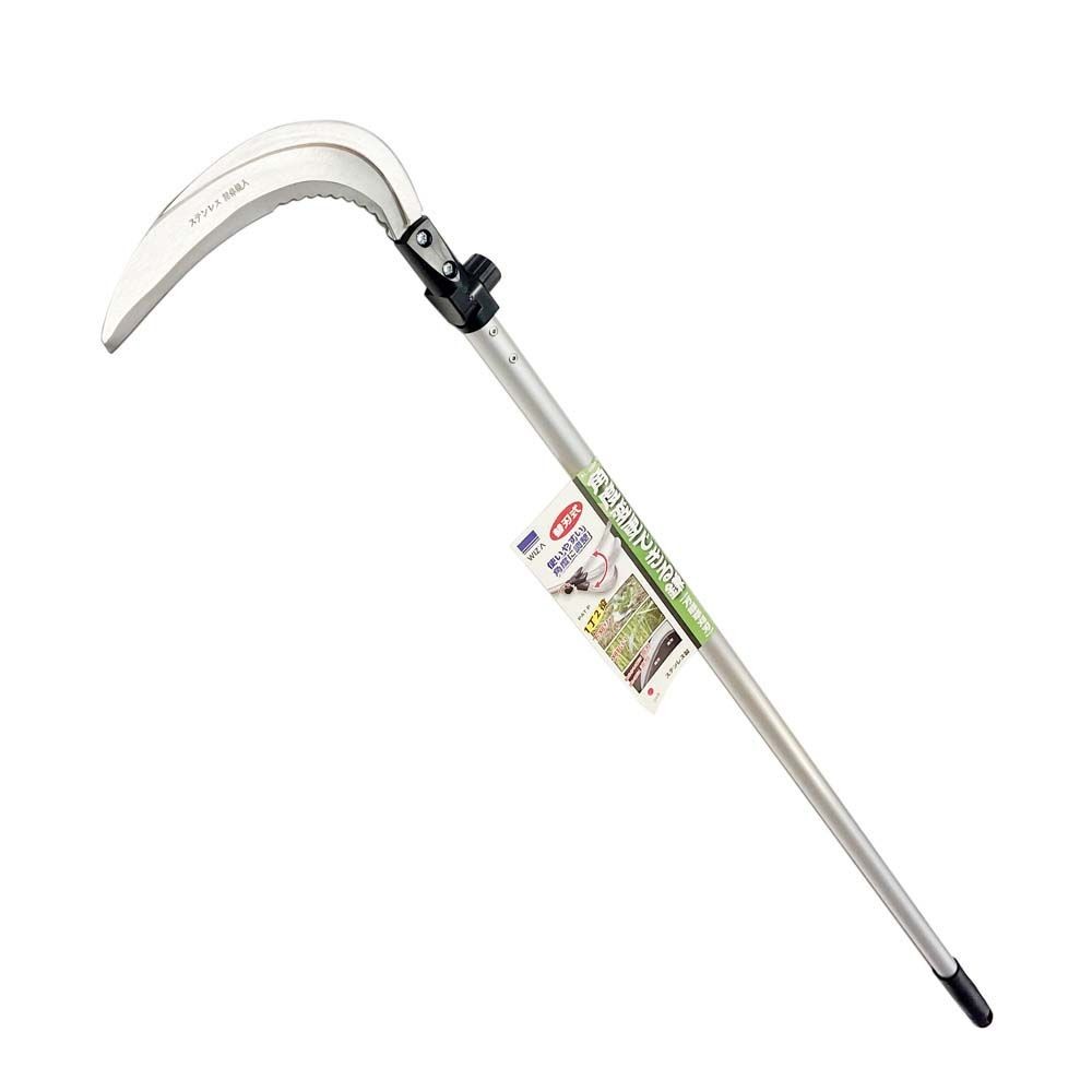 ＷＩＺＡ　角度変更できる万能草刈鎌, シルバー, 万能草刈り機