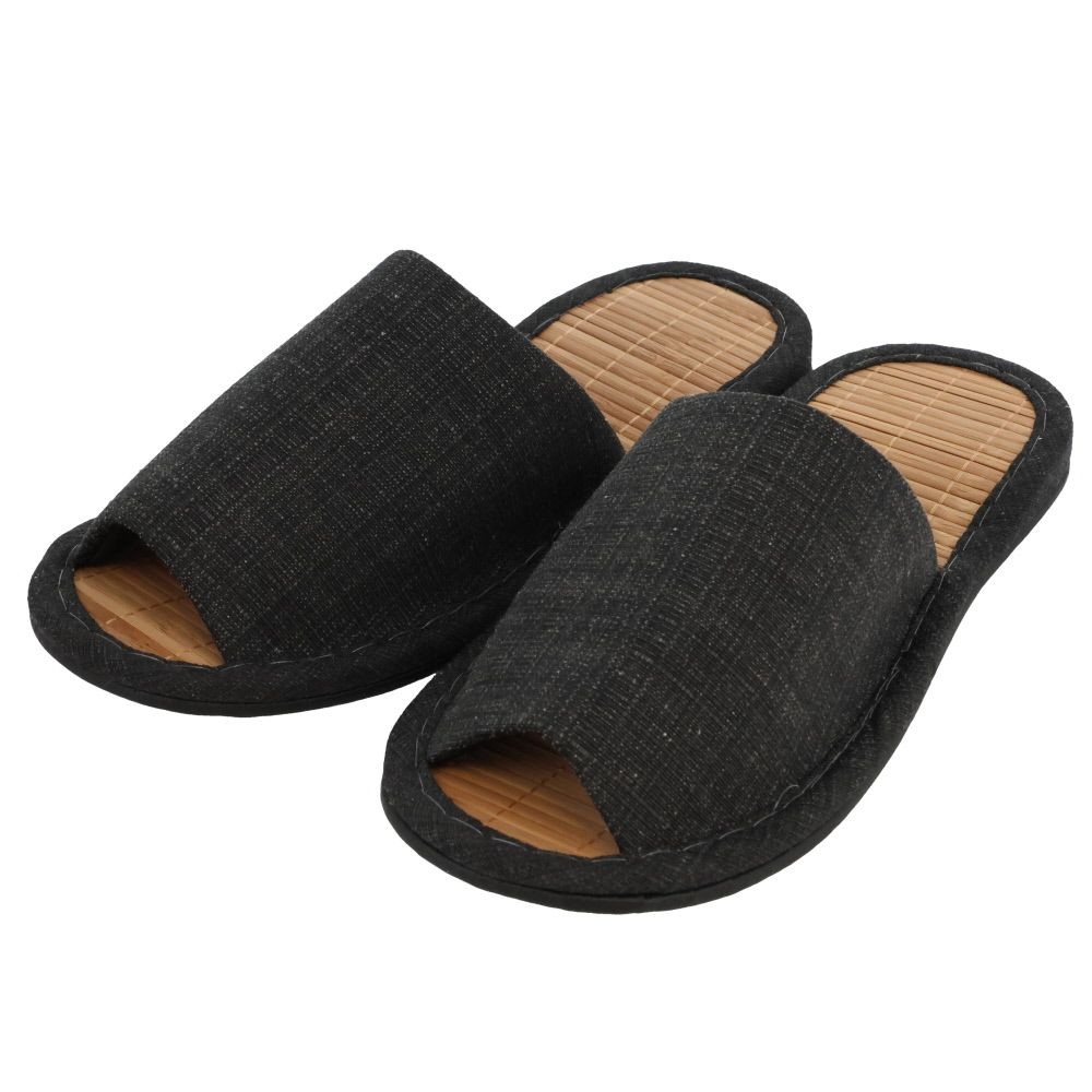 竹中敷きスリッパ, パープル, Mサイズ