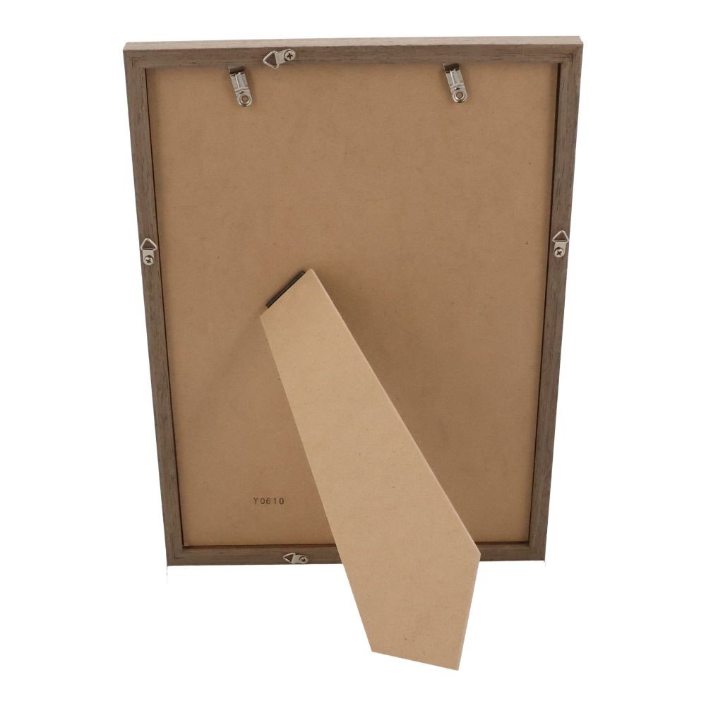 木目調フォトフレームＡ４　ブラウン, ブラウン, A4サイズ