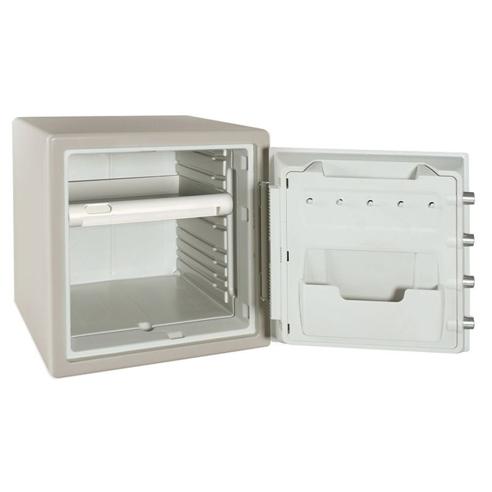 【廃棄料無料・開梱・設置費込】セントリー耐火金庫  JF123CT ダイヤル式 1時間耐火 33.6L【メーカー直送・代引不可】, ホワイト, 33.6L