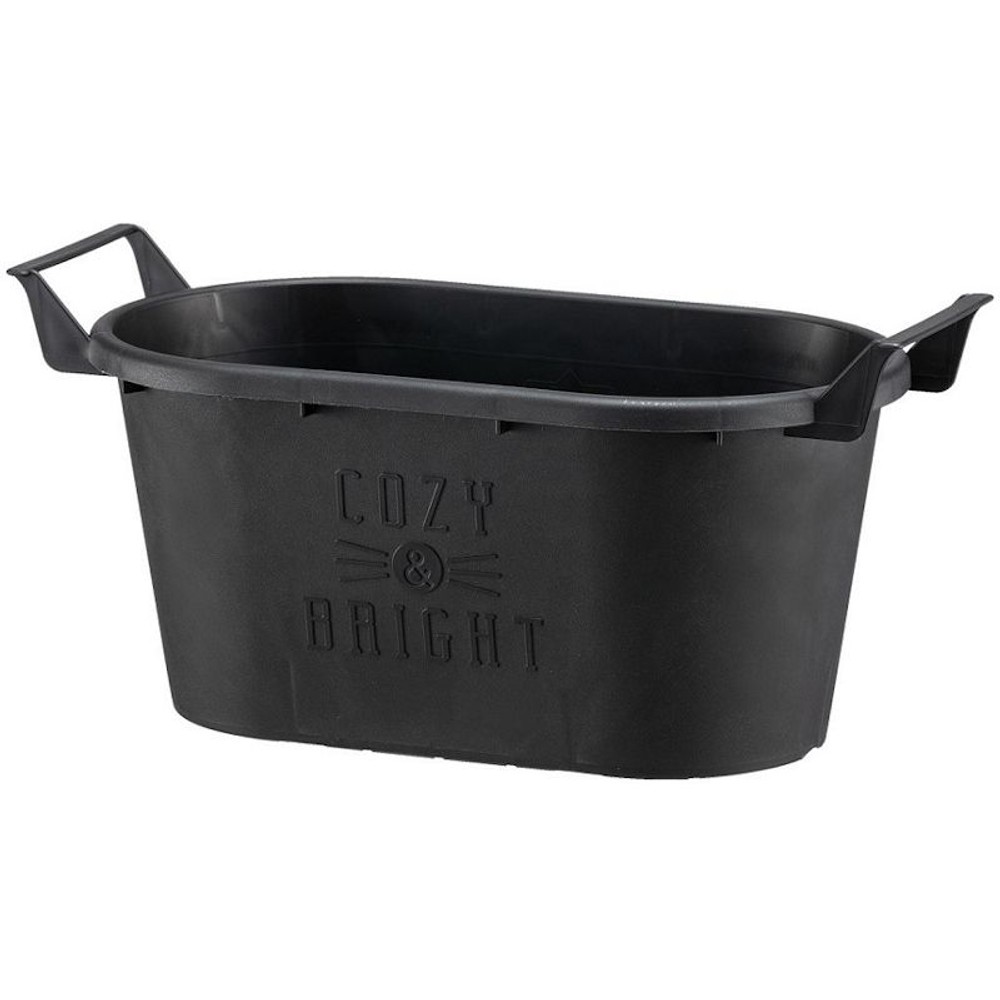 グロウコンテナオーバル２５型, ブラック, 25型