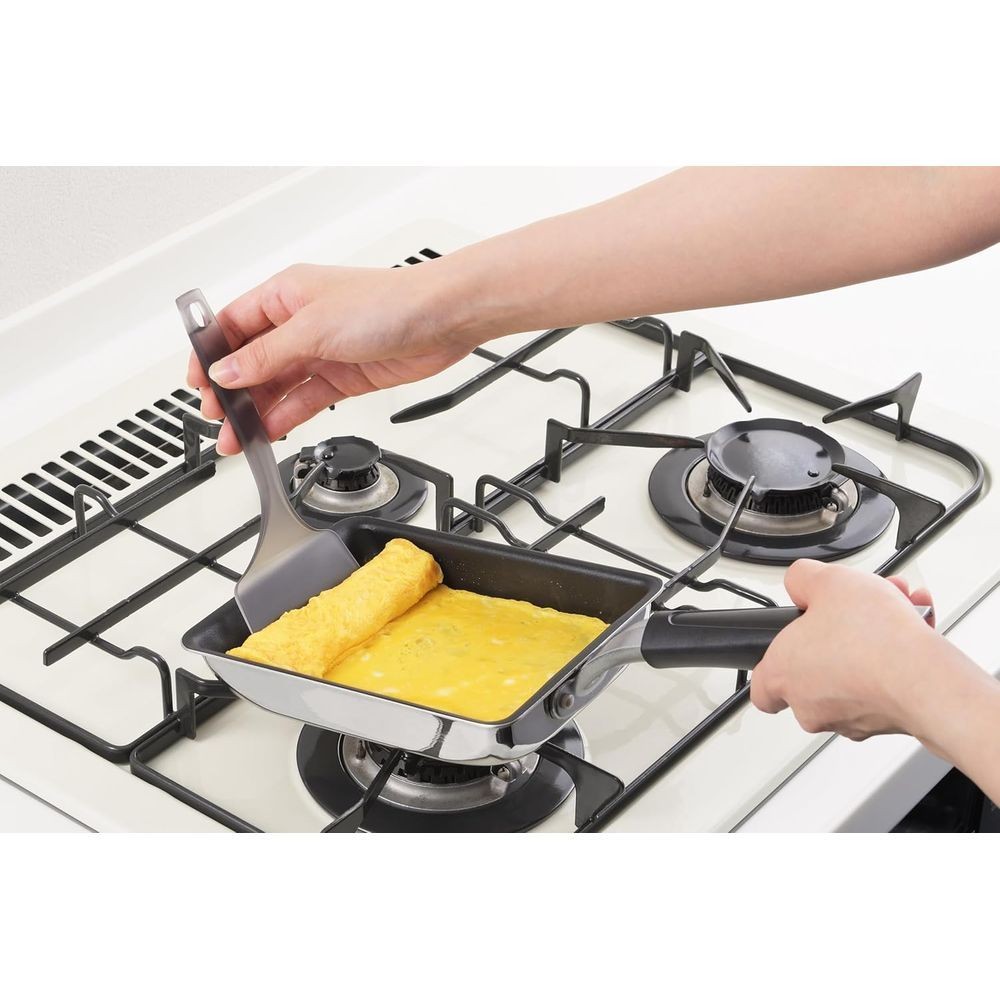 下村工業（Shimomura Kougyou） プログレード　くっつきにくい　クリア　玉子焼き　ターナー　食洗機対応 PG-208, クリア, PG-208