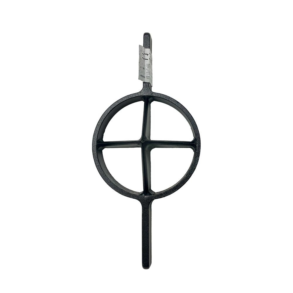 鋳物 竹割 ４ツ割 大 20cm, ４ツ割, 幅202mm&times;奥行437mm&times;高さ80mm