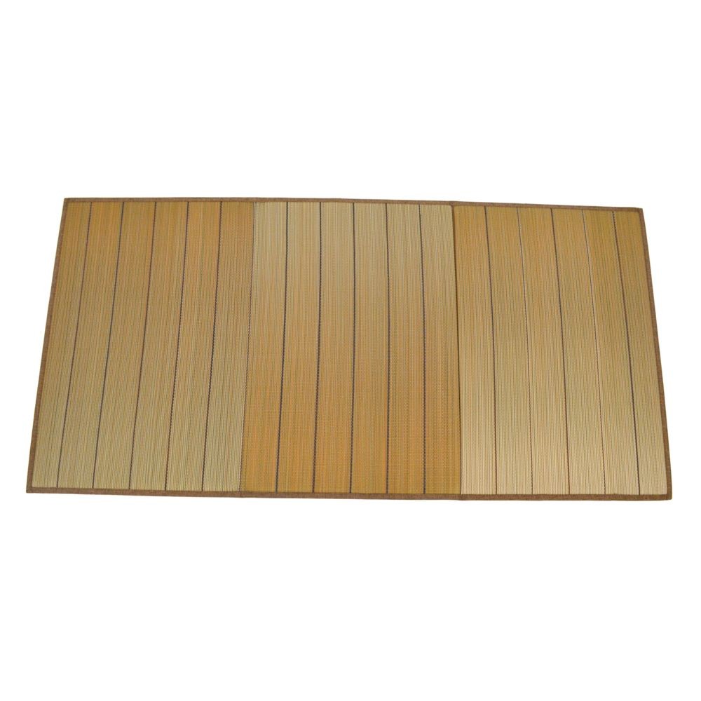 ３つ折りフロア畳　ブレス８２×１６４ｃｍ, ブラウン, 82×164cm