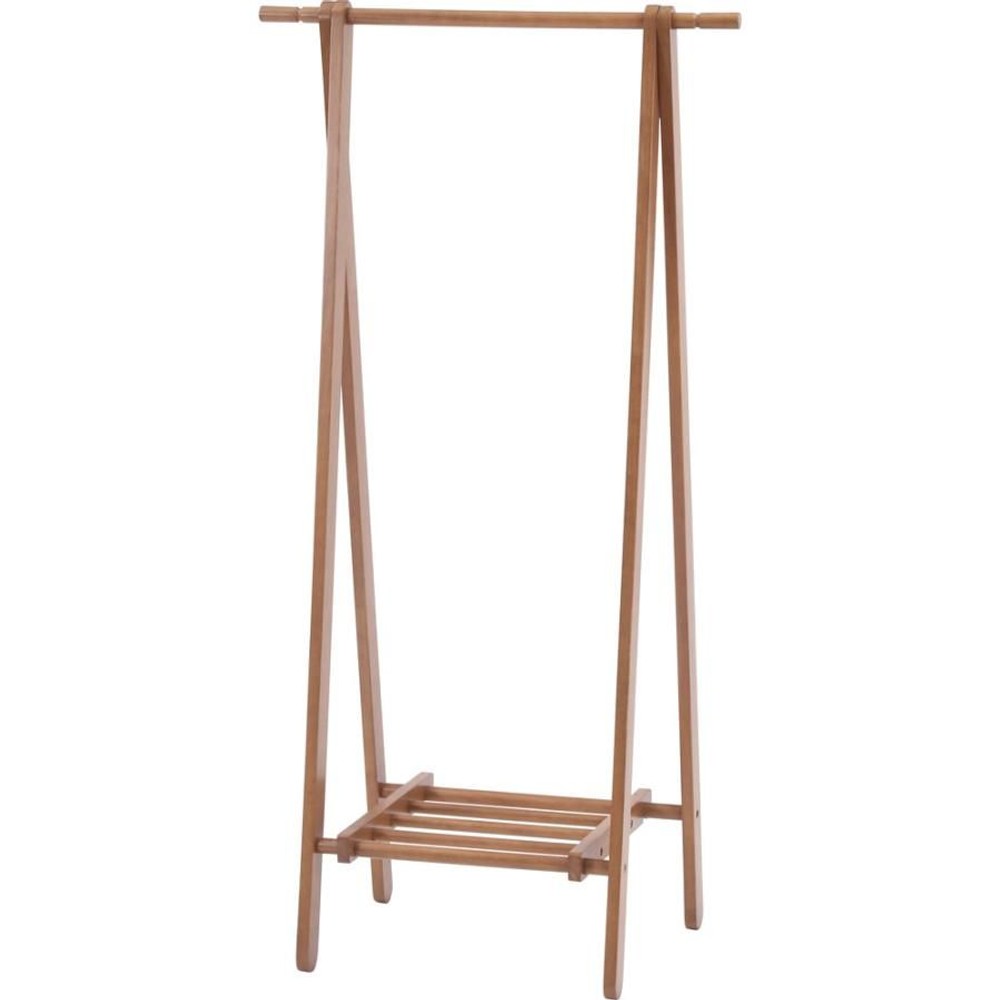 不二貿易  木製ハンガー　6110ー6ー80（ＫＩ）ＮＡ 【メーカー直送・代引不可】, ナチュラル, 6110ー6ー80（ＫＩ）ＢＲ