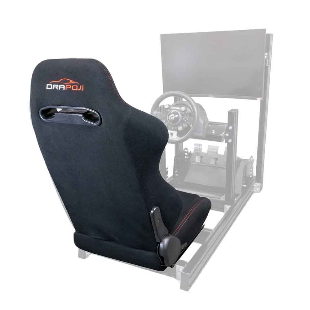 WS-ST DRAPOJI ｾﾐﾊﾞｹｯﾄｼｰﾄ　【メーカー直送・代引不可】【沖縄・離島除く】, ブラック, WS-ST