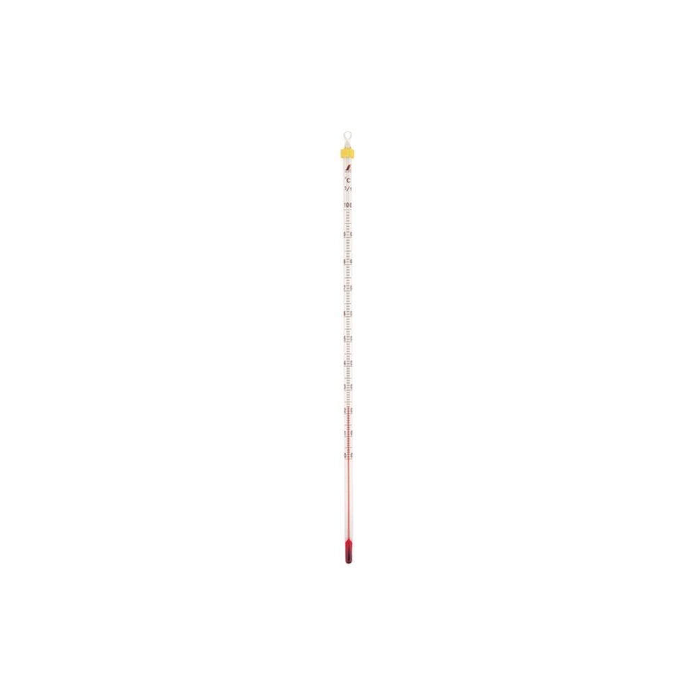 棒状温度計 ガラス製 H-5S 0~100&deg;C 30cm, 72749, 30cm