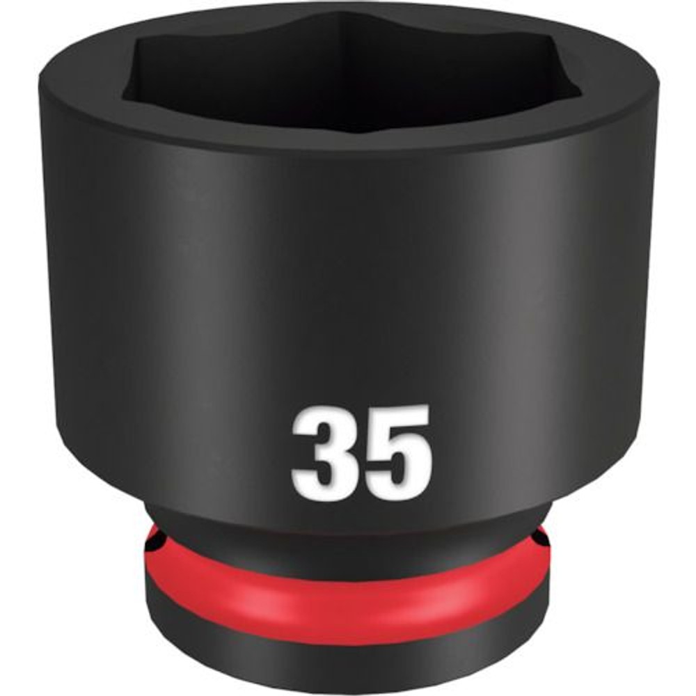 milwaukee SHOCKWAVE IMPACT DUTY インパクトソケット 1/2インチ(12.7mm)角 35mm, 49-66-6267, 35mm