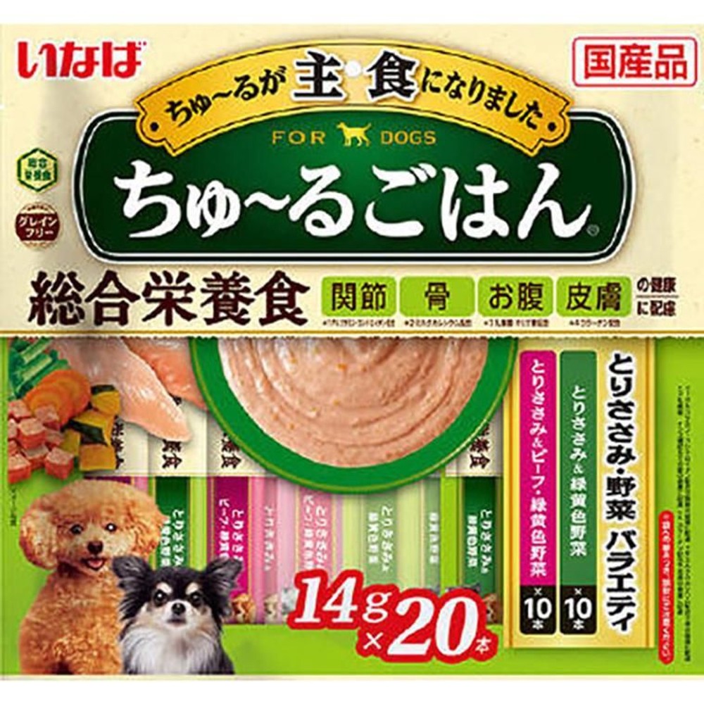 いなば　ちゅーるごはんささみ野菜Ｖ　14ｇ×20本, その他カラー１, その他サイズ１