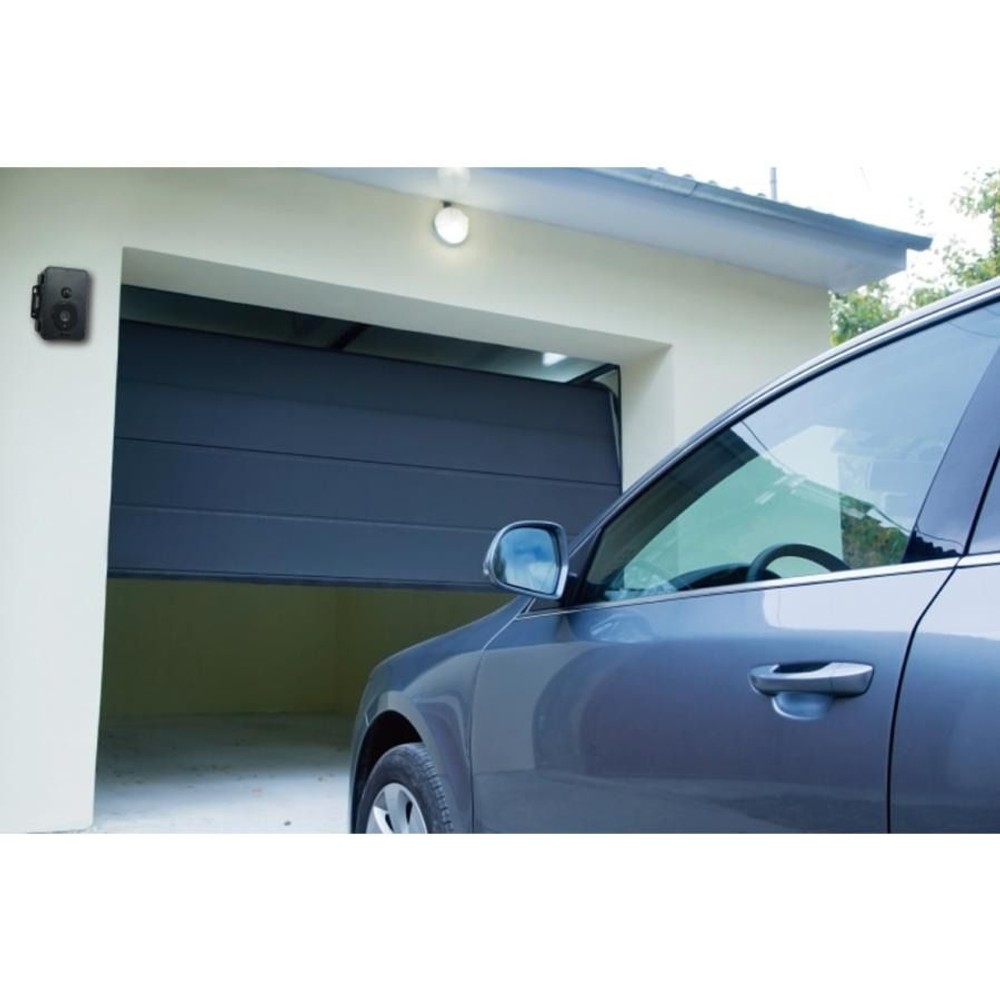 リーベックス 防雨型　SDカード録画式センサーカメラ　SD1500, 黒, SD1500