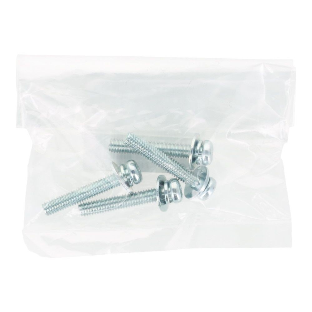 座金組込ねじ　Ｐー３　ユニクロ　Ｍ４&times;２５　４本入, ねじ, M4&times;25