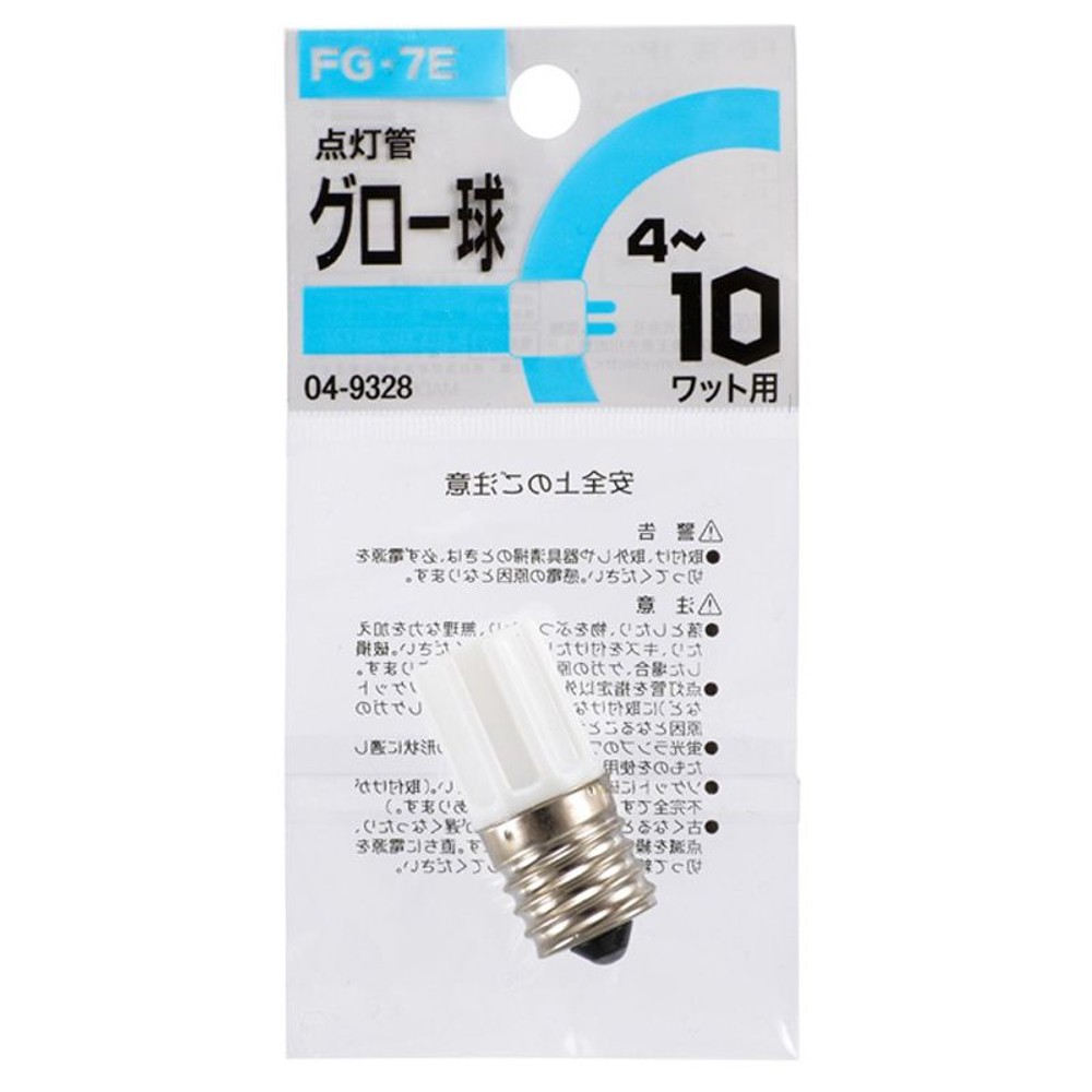 ＯＨＭ　グロー球　ＦＧー7Ｅ　1Ｐ　049328, その他カラー１, その他サイズ１