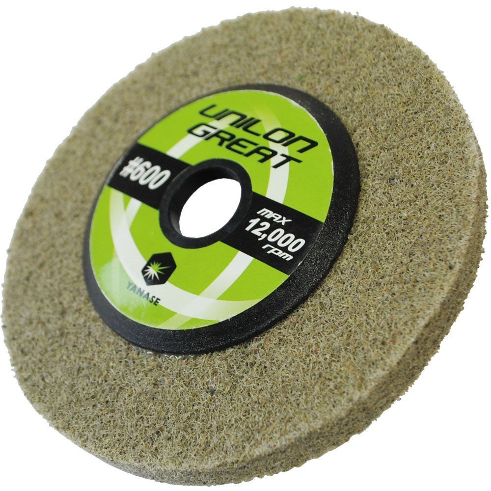 ヤナセ（YANASE） ユニロングレート　ナイロンディスク　１００×１５　＃６００　細目 NG13, グレー, 細目