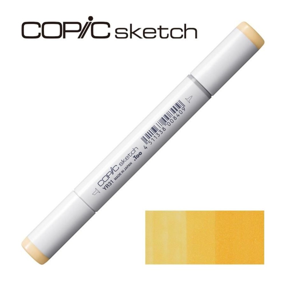 コピックスケッチ YR31 ライト・レディッシュ・イエロー,  YR31 ライト・レディッシュ, スケッチ