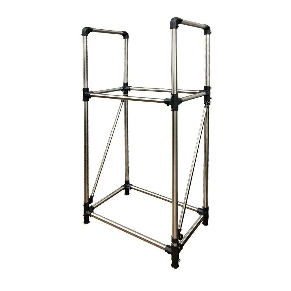 ステンレス巻きタイヤ収納ラック, ステンレス（S）, Sサイズ