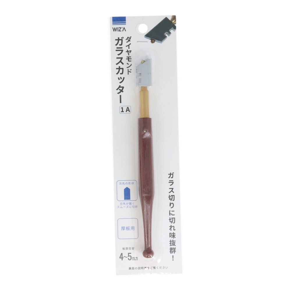 ウイザ WIZ&rsquo;A ガラス切 厚板用　１Ａ, 厚板用, 4〜5mm用