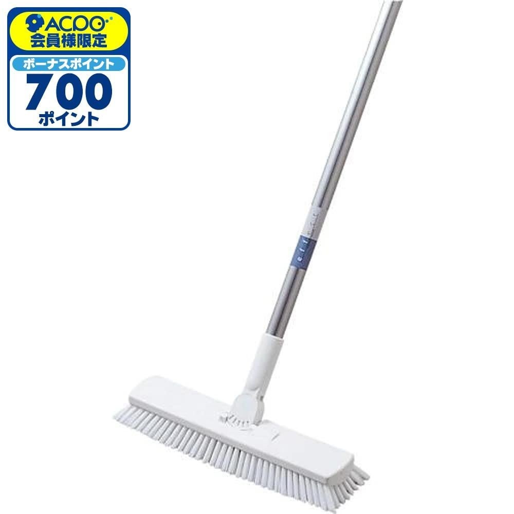 テラモト EFフラットブラシ 30cm CL-745-030-0, ホワイト, 30cm