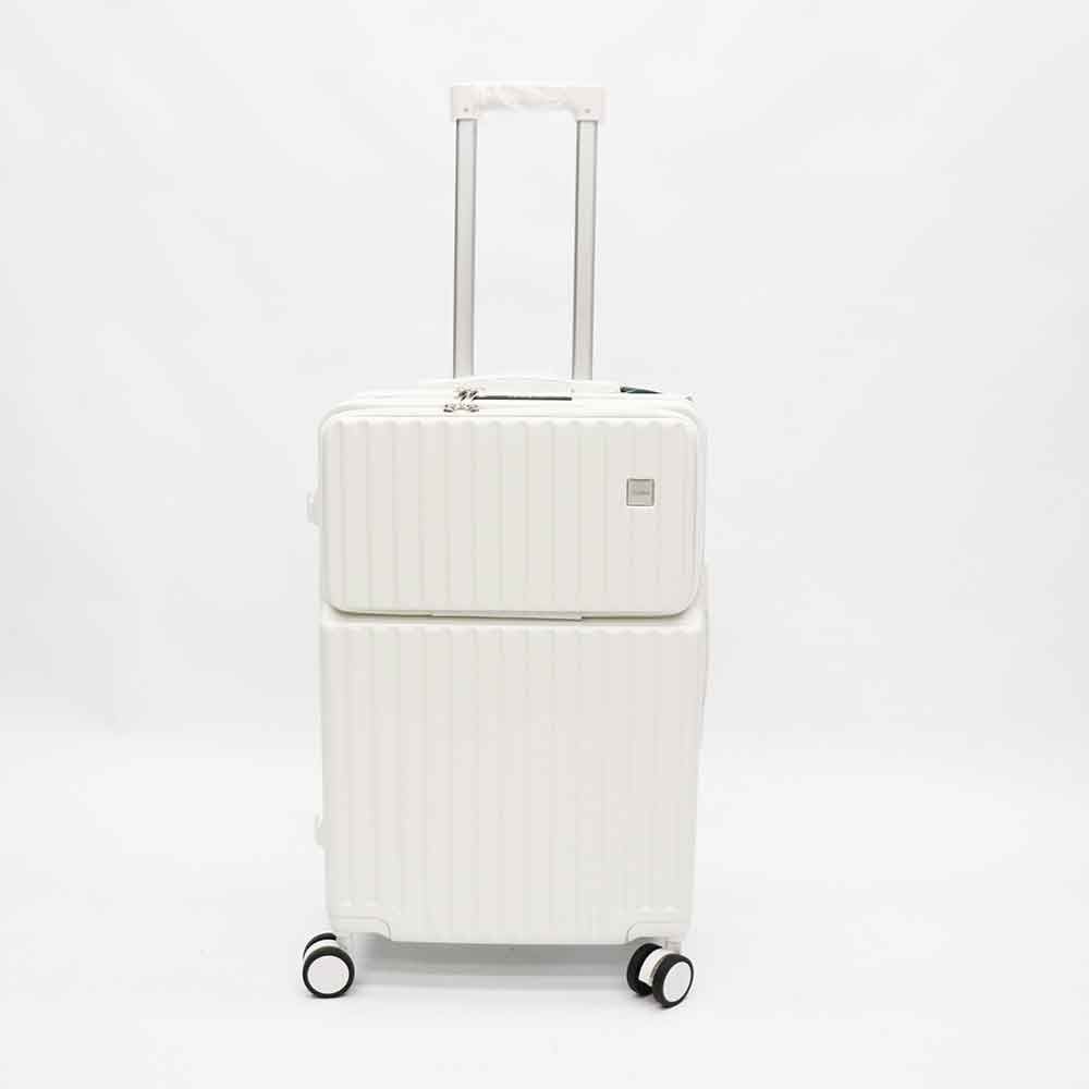 ＵＳＢポート付きキャリーケース　Ｍサイズ, ブラック, M