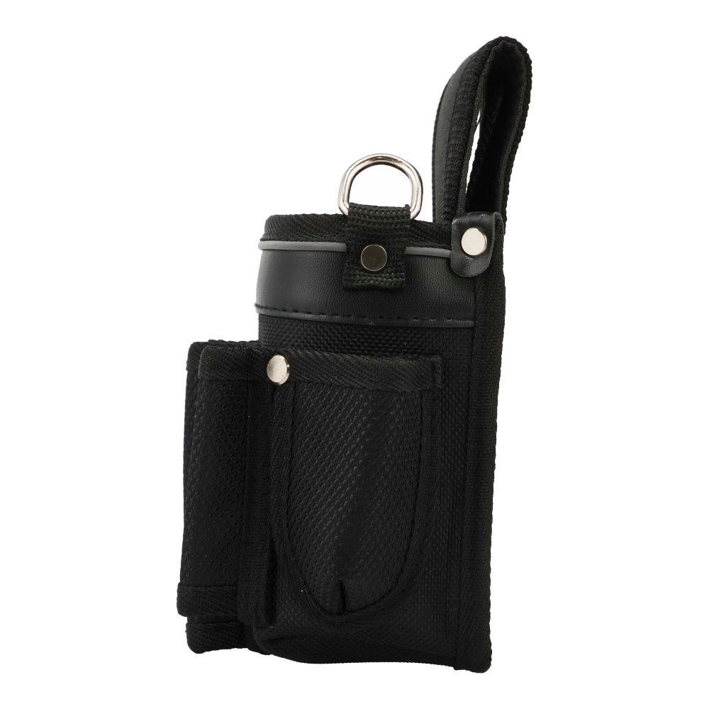 アークランズ WORKMASTER (ワークマスター) 小型腰袋 差付 1段, 黒, 差付1段