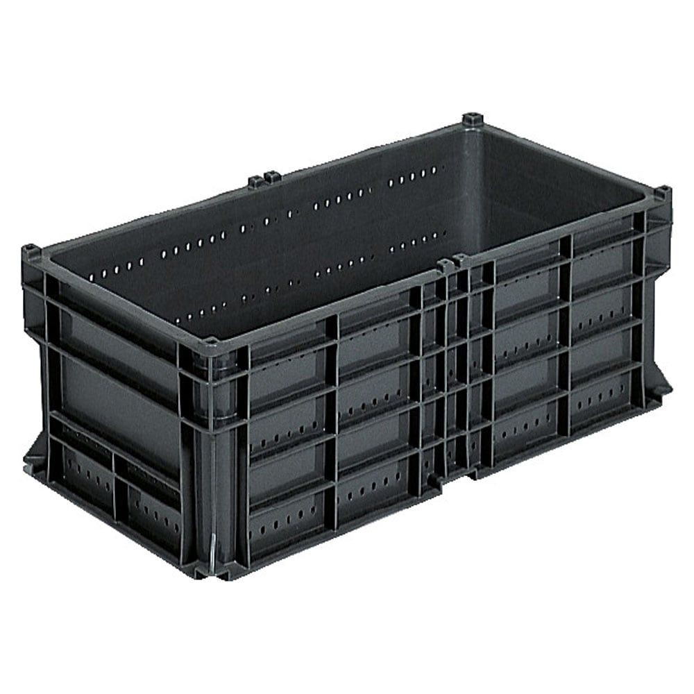 サンコー サンテナー B#60S-3 グレー 103401-00 &times;6個セット【メーカー直送・代引不可】【法人限定】, グレー, 6P