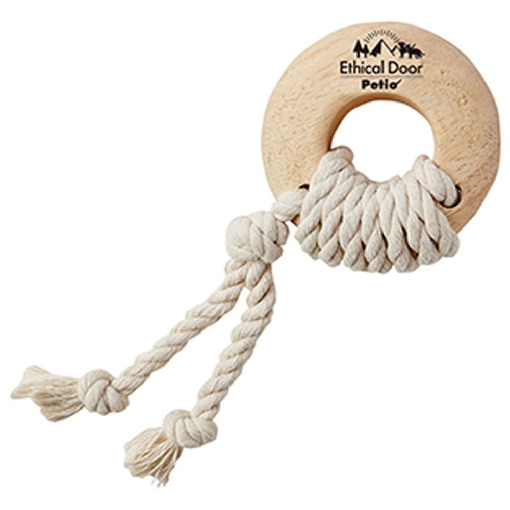 ペティオ　Ｅドア　天然木とロープのデンタルリング, その他カラー１, Sサイズ