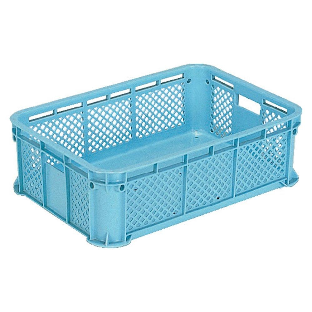 サンコー サンテナー B#42 ライトブルー 104300-00 ×5個セット【メーカー直送・代引不可】【法人限定】, ライトブルー, 5P