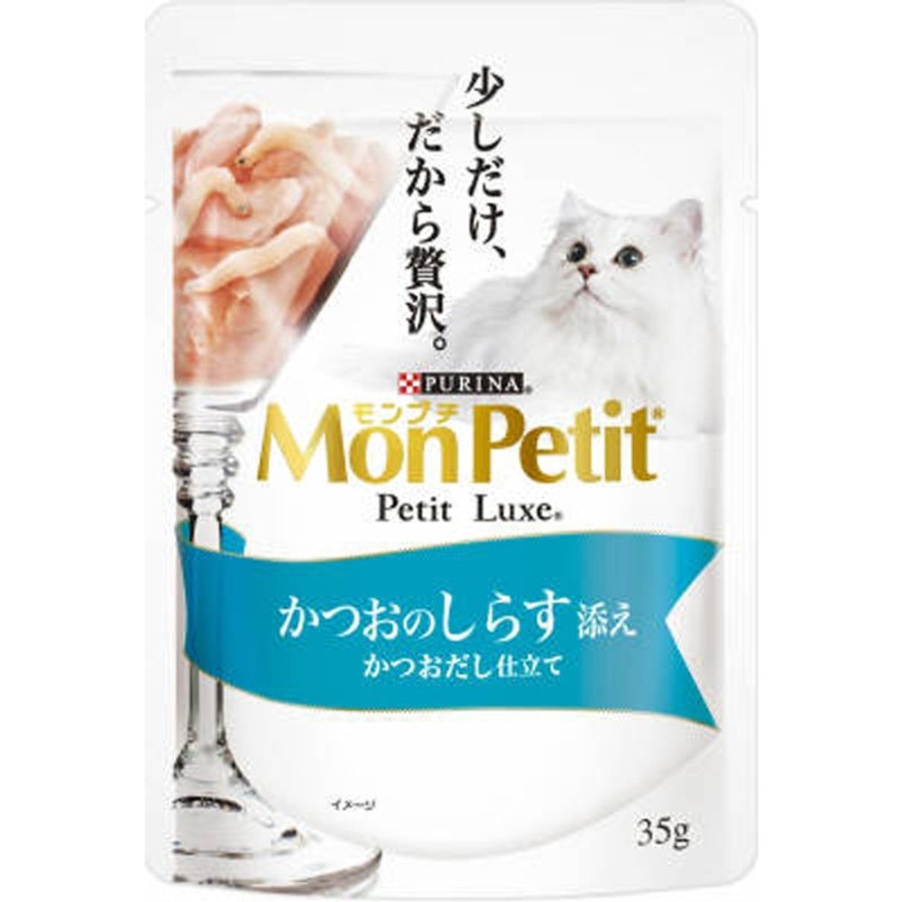 モンプチプチリュクスパウチ　かつおのしらす添え　35Ｇ, その他カラー１, その他サイズ１
