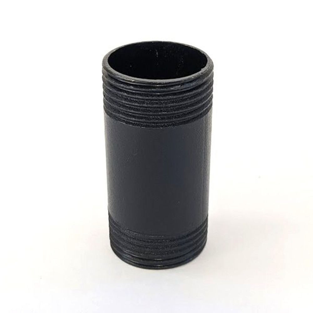 DIYパイプ　黒, ブラック（300）, 300mm