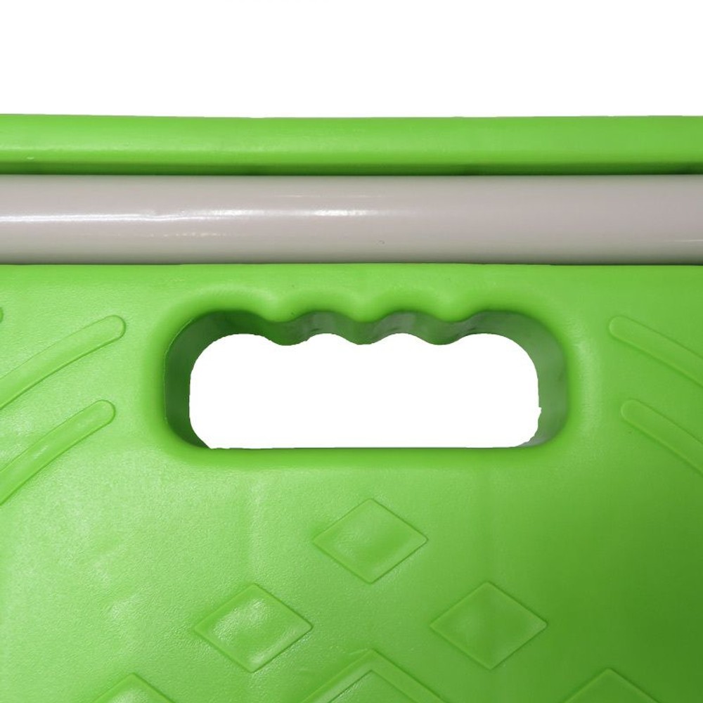 音が静かなハンドル収納式台車　グリーン, グリーン, 4.7kg