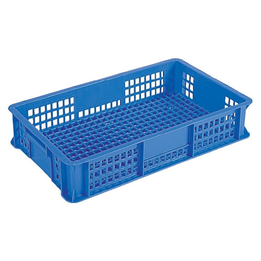 サンコー サンテナー B#19S ブルー 101907-00 ×10個セット【メーカー直送・代引不可】【法人限定】, ブルー, 10P