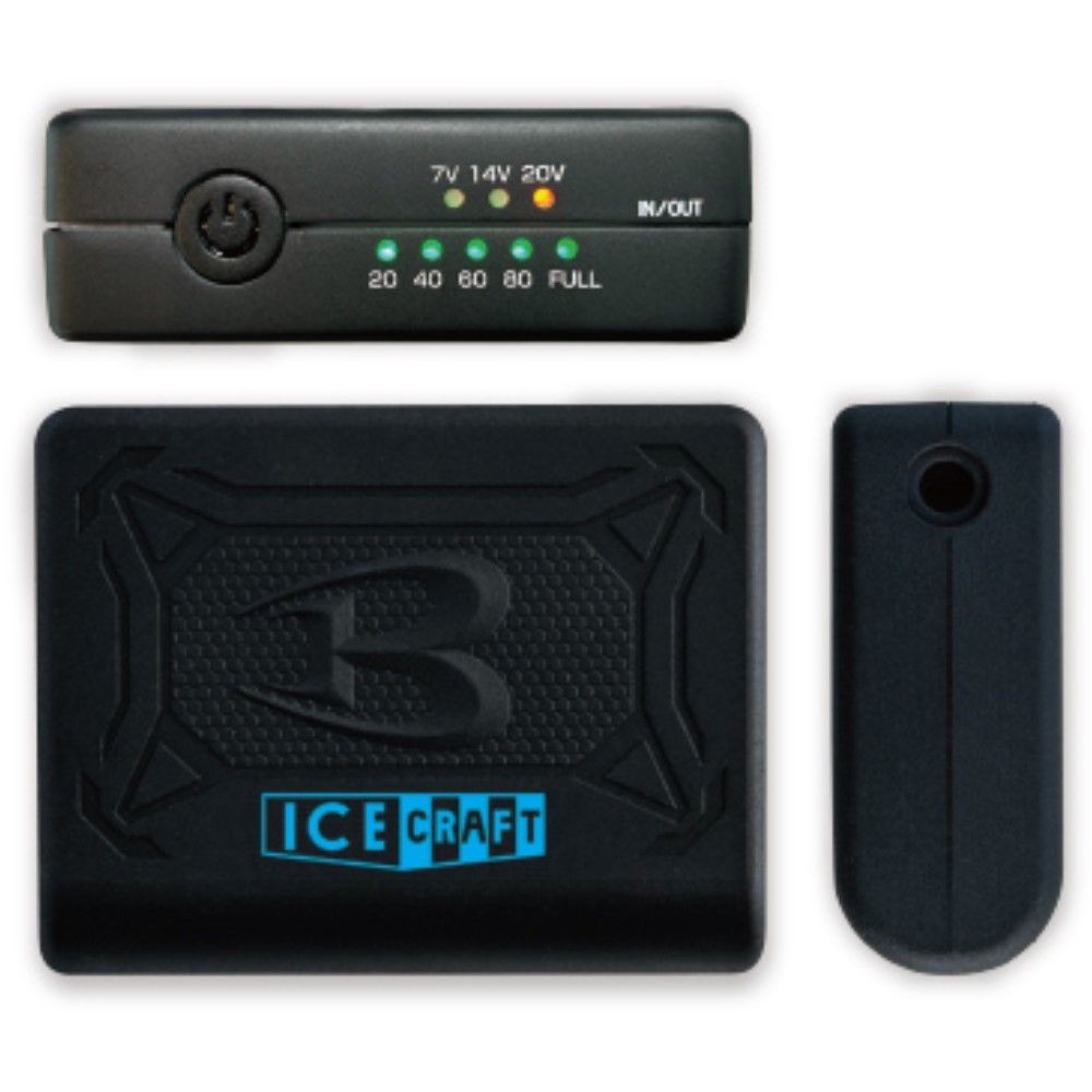 BURTLE ICECRAFT バートル アイスクラフト IC101S ペルチェセット, ブラック, フリー