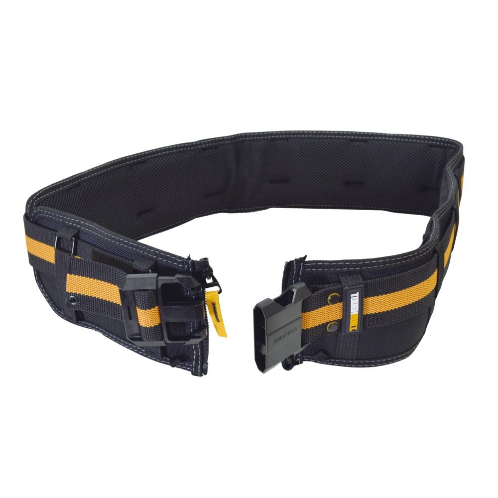 TOUGHBUILT（タフビルト）　パッド付きツールベルト（バックサポート付き）, 黒, TB-CT-41P