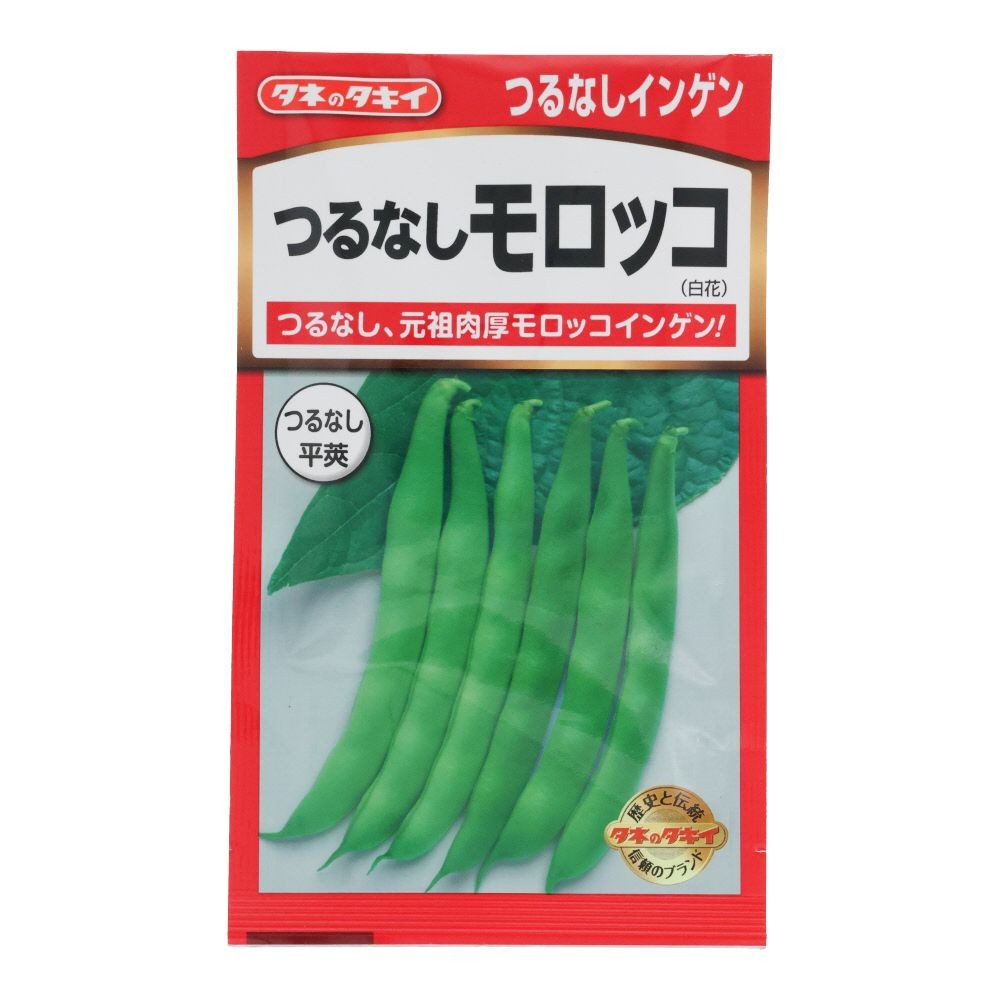 タキイ　つるなしインゲン　つるなしモロッコ, いんげん, 25ml