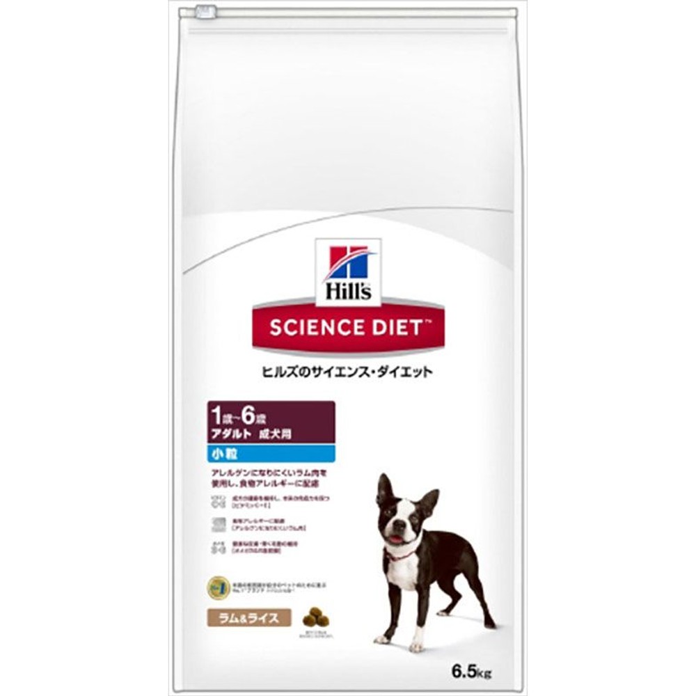 サイエンスダイエット　アダルトラム＆ライス　小粒　6．5ｋｇ, アダルト成犬用 ラム＆ライス, 6.5kg