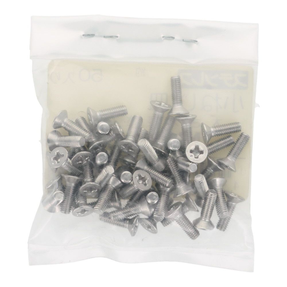 ＯＨＳＡＴＯ　ステンレス　小ねじ　皿　Ｍ３&times;１０　５０入, ステンレス, 50個入り