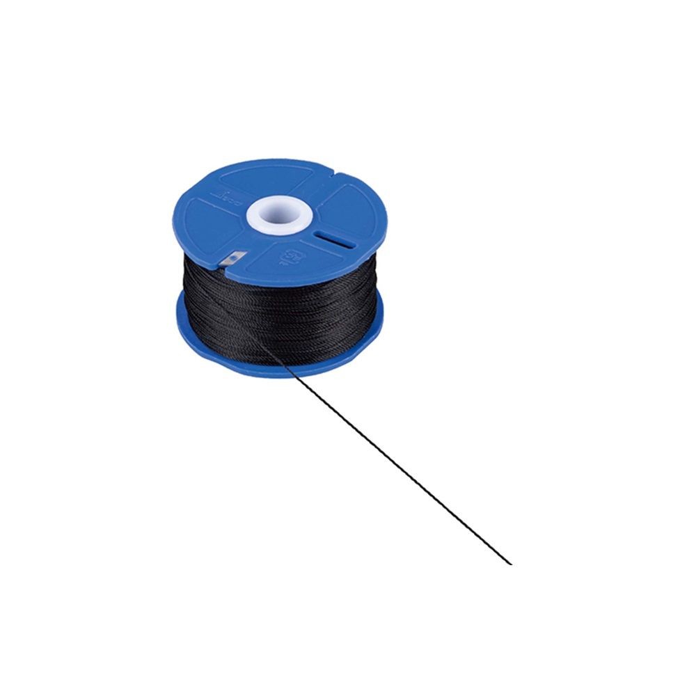 ポリエステル水糸 リール巻 太0.8mm 270m ブラック, ブラック, 0.8mm 270m