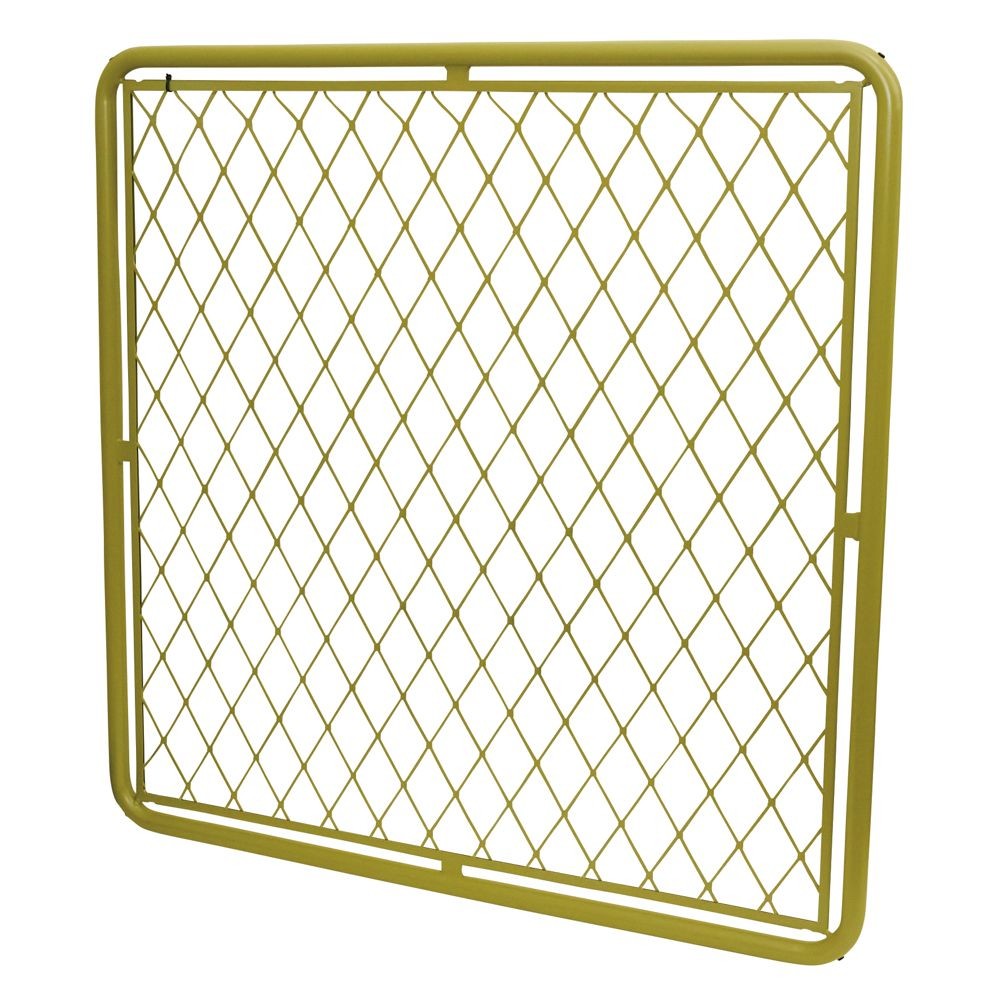 カスタムフェンス サンドベージュ  幅９０ｃｍ×２５．４Φ, サンドベージュ(90), 90cm