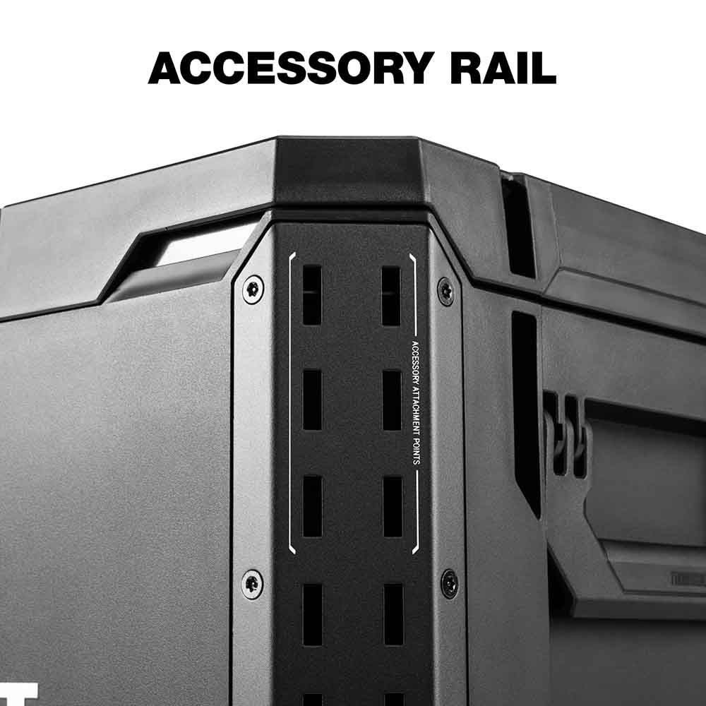 【数量限定】TOUGHBUILT（タフビルト）STACK TECH(スタックテック) 　3段ドロワーツールボックス, ブラック, TB-B1-D-70-3