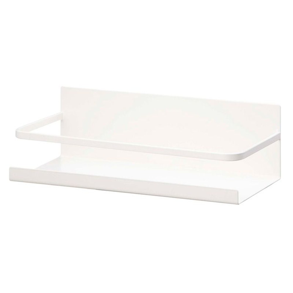 マグネットスパイスラック　プレート, ホワイト, 耐荷重1.5kg