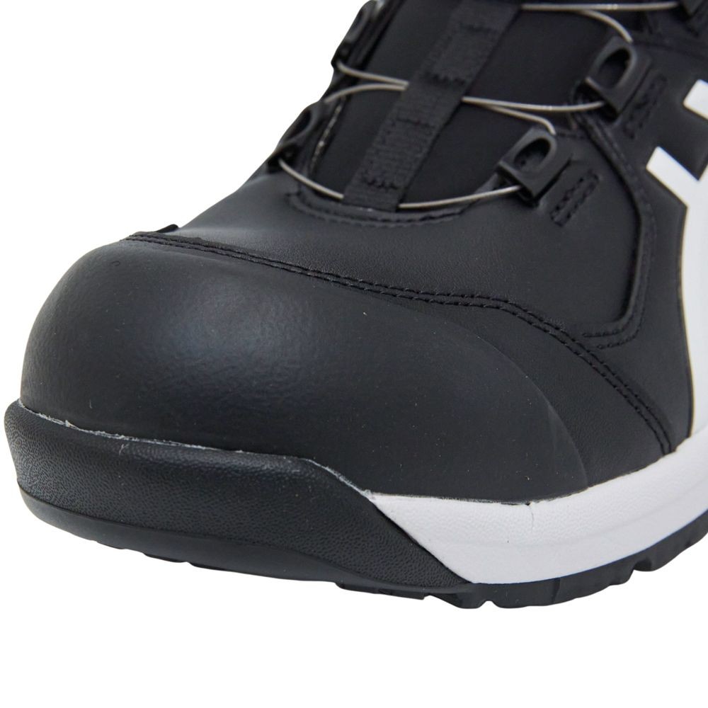 アシックス（ASICS） ウィンジョブCP304  BOA ブラック&times;ホワイト, ブラック&times;ホワイト, 25.0cm