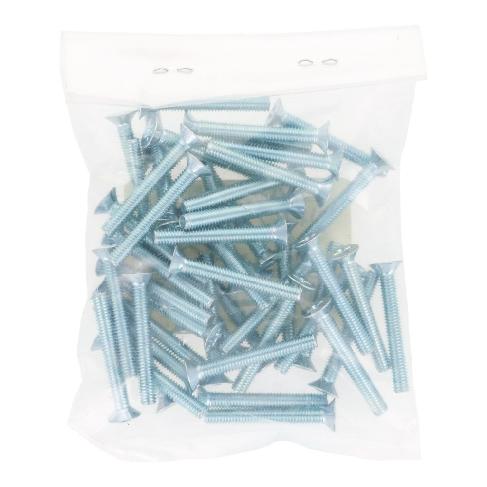 ユニクロ　小ねじ　皿　Ｍ４&times;３０　５０個入り, 小ねじ, M4&times;30