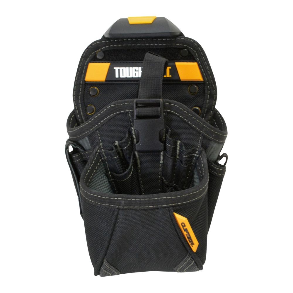 TOUGHBUILT（タフビルト）　ドリルホルスター　TB-CT-20-LX　電動ドリルホルダー　工具ポーチ　15ポケット, 黒, TB-CT-20-LX