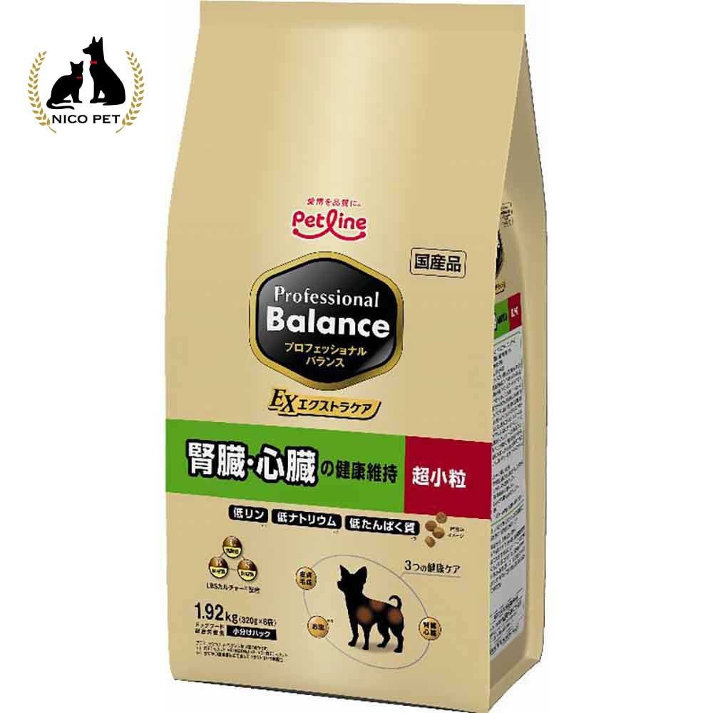 プロフェッショナルバランス エクストラケア 超小粒 腎臓・心臓の健康維持 1.92kg, 腎臓・心臓の健康維持, 1.92kg