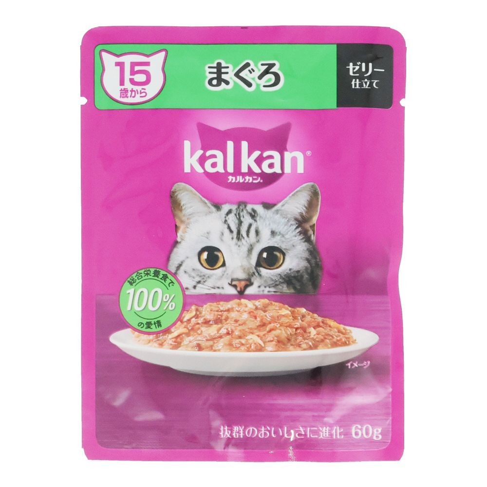 カルカンパウチ　１５歳から　まぐろ, １５歳から　まぐろ, 60g