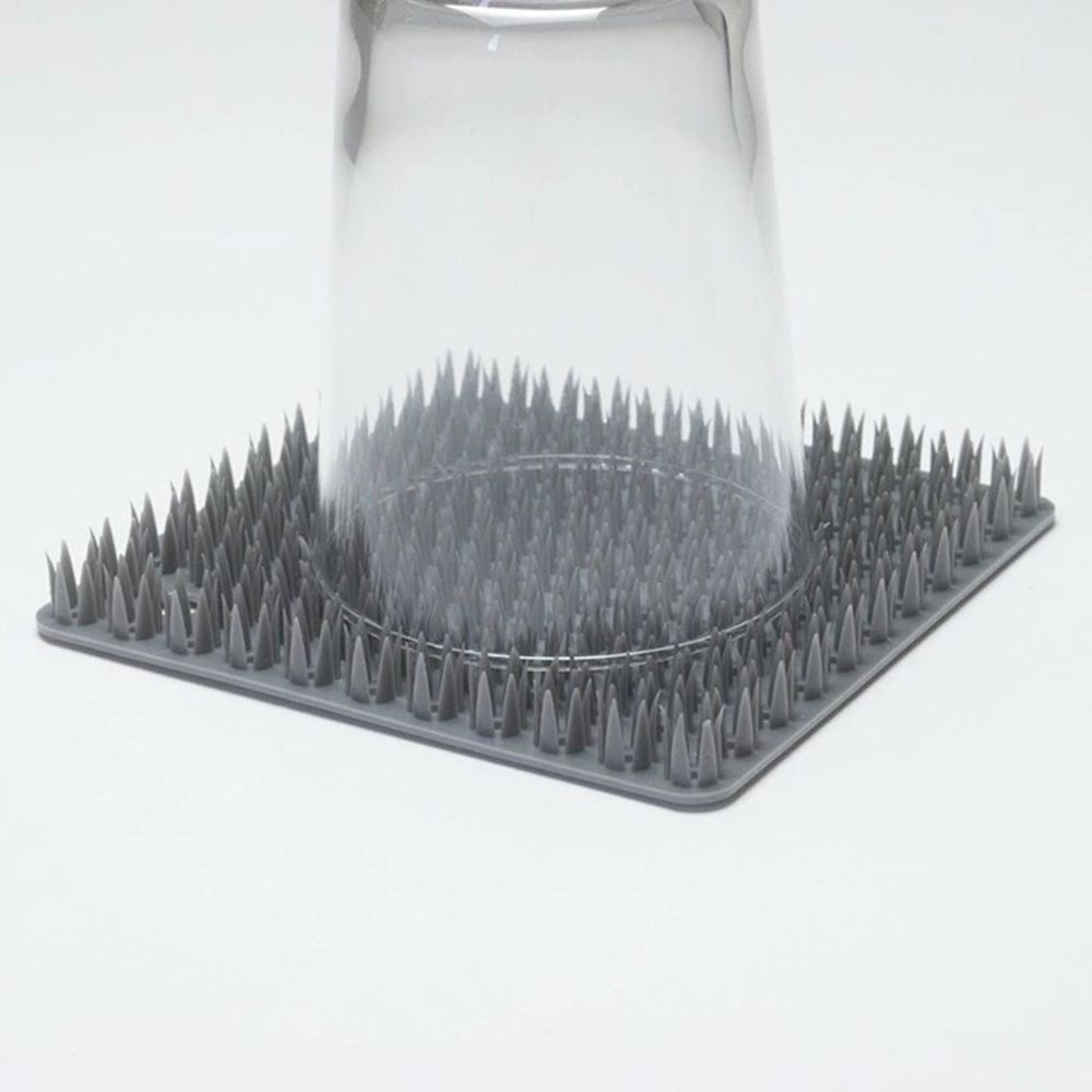 ティディ tidy プラタワフォーキッチン グレー, グレー, 幅101mm&times;奥行101mm&times;高さ12mm