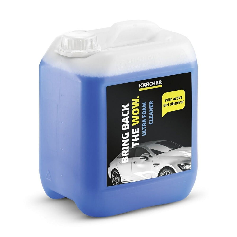KARCHER ケルヒャー ウルトラフォームクリーナー 5L 大容量 洗浄剤 車用, 弱アルカリ性, 5L