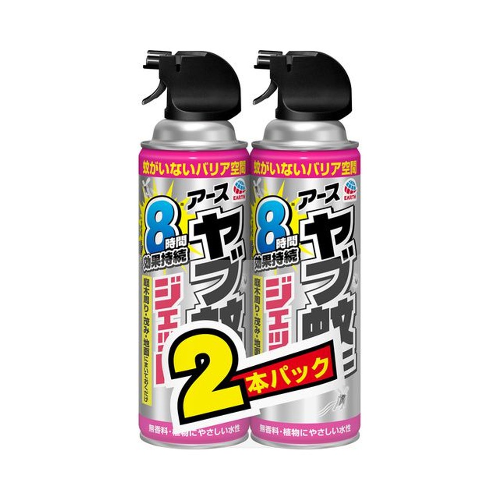 アース　ヤブ蚊マダニジェット　屋外用　４８０ｍｌ&times;２本パック, 屋外用, 480ml&times;2本