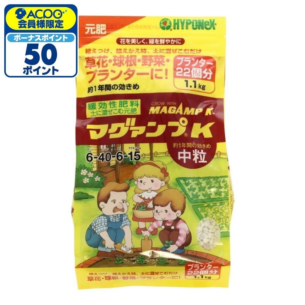 マグァンプＫ中粒　1．1ＫＧ, イエロー, その他サイズ１