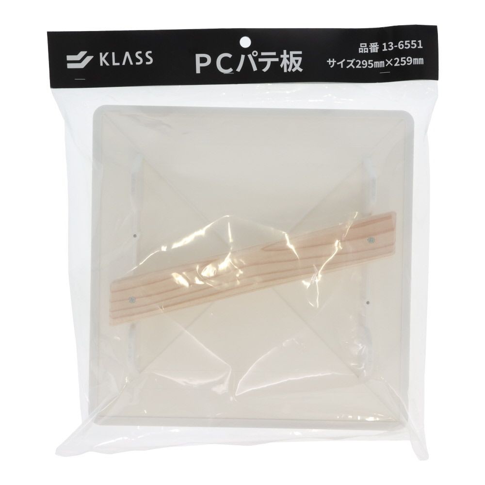 ＫＹＯＫＵＴＯ　ＰＣ　パテ板　２９５&times;２９５ｍｍ, ホワイト, 295mm